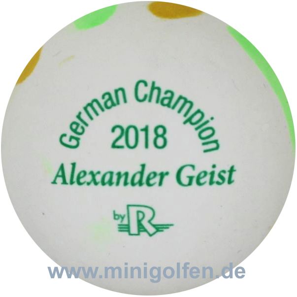 Reisinger German Champion 2018 Alexander Geist