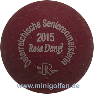 Reisinger Österreichische Seniorenmeisterein 2015 Rosa Dangl