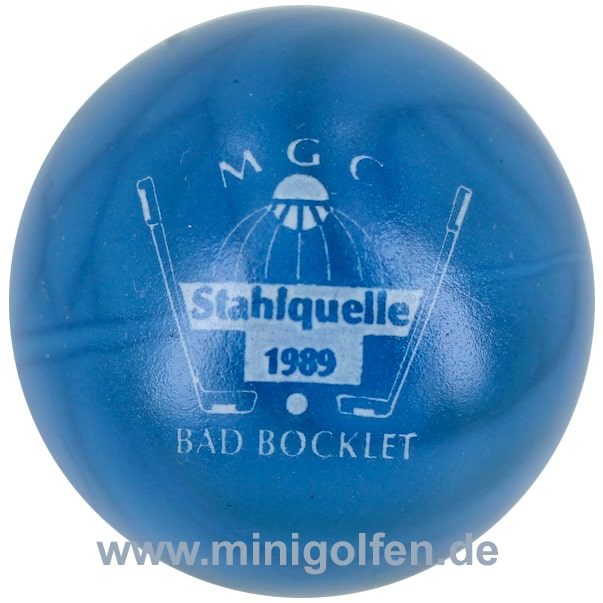 Wagner MGC Stahlquelle 1989 Bad Bocklet