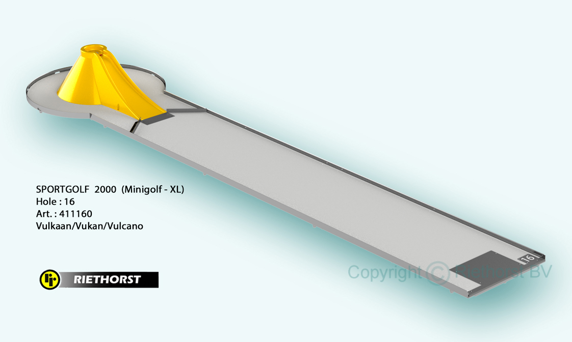 Miniaturgolf - 16 - Vulkan ( Sportgolf 2000)
