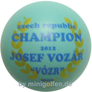 SV Czech Champion men 2012 Josef Vozár