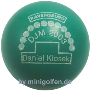 Ravensburg DJM 2003 Daniel Klosek