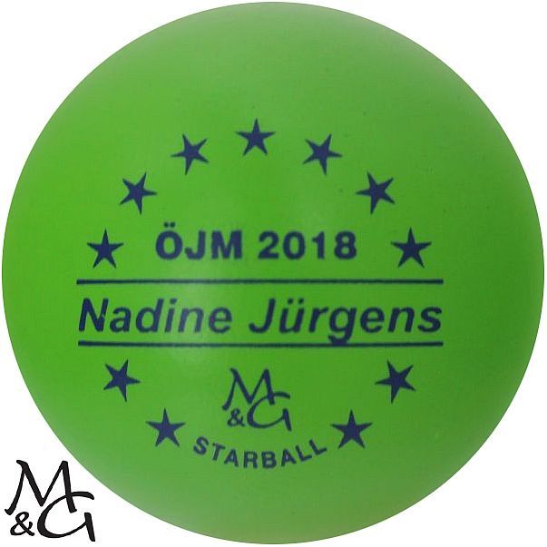 M&G Starball ÖJM 2018 Nadine Jürgens