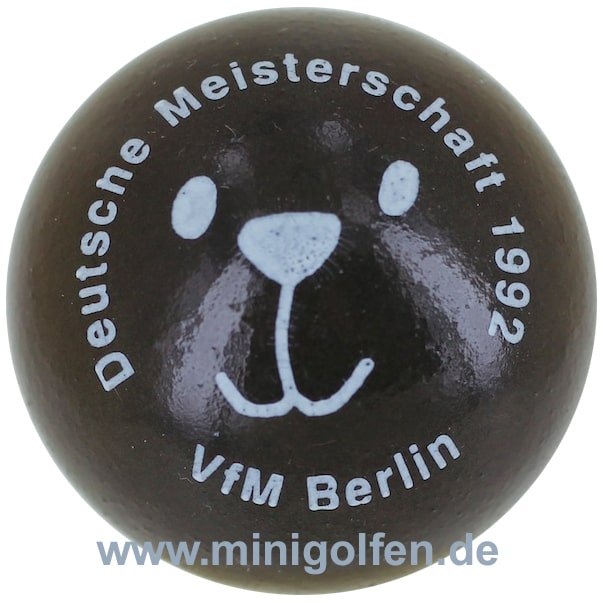 Deutschmann DM 1992 VFM Berlin