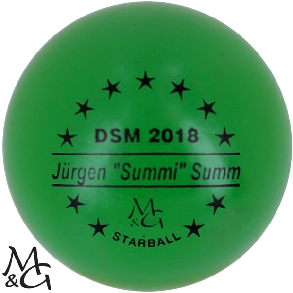 M&G Starball DSM 2018 Jürgen „Summi“ Summ