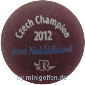 Reisinger Czech Champion 2012 Jana Nakladalova