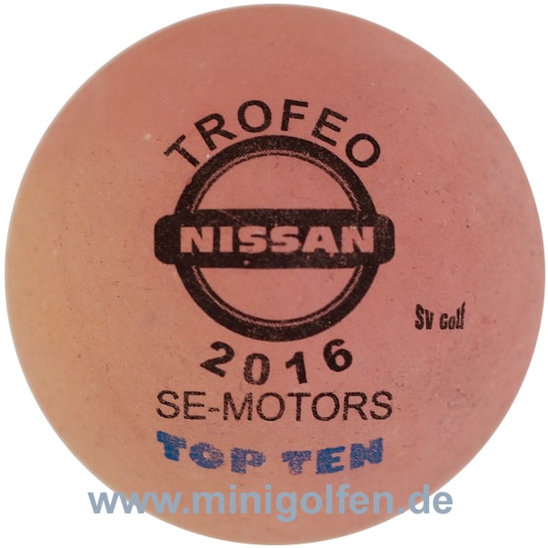 SV Golf TROFE NISSAN 2016 Top Ten