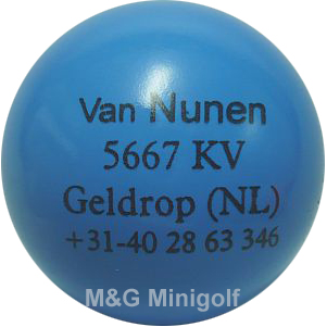 mg Van Nunen "blau"