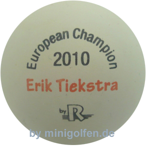 Reisinger European Champion 2010 Erik Tiekstra