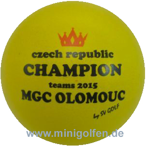 SV Czech Champion teams 2015 MGC Olomouc