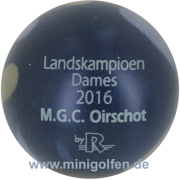 Reisinger Landskampioen Dames 2016 M.G.C. Oirschot