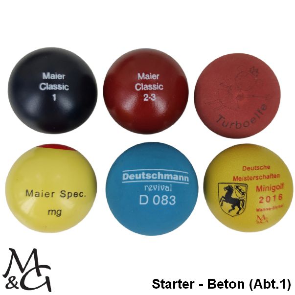 Zven‘s Minigolf-Starter Sets (Beton)