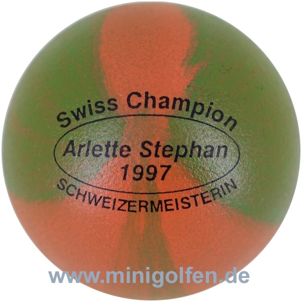 wh-size Swiss Champion Arlette Stephan 1997