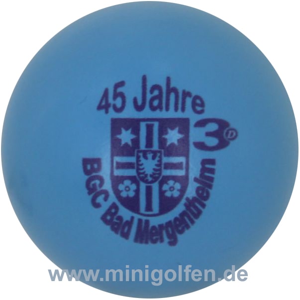 3D 45 Jahre BGC Bad Mergentheim