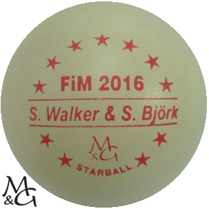 M&G Starball FiM 2016 Sandra Walker & Seija Björk