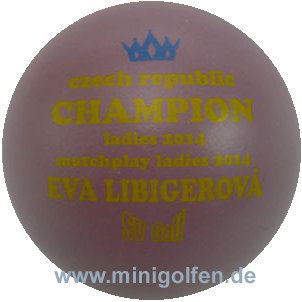 SV Czech Champion ladies 2014 Eva Libigerová