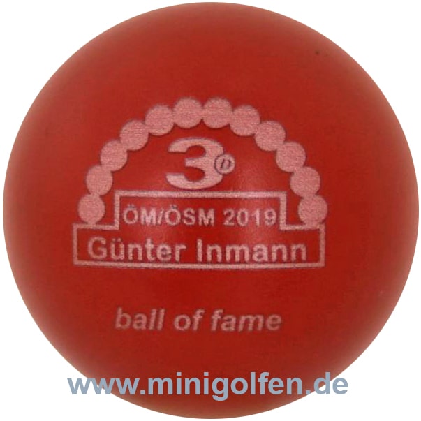 3D BoF ÖM / ÖSM 2019 Günter Inmann