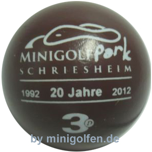 3D 20. Jahre Minigolfpark Schriesheim