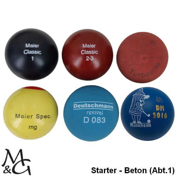 Zvens minigolf startsets (beton)