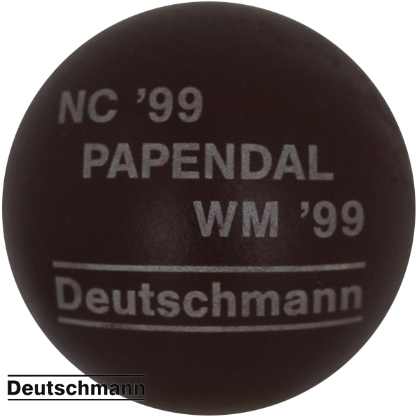 Deutschmann WM & NC 1999 Papendahl