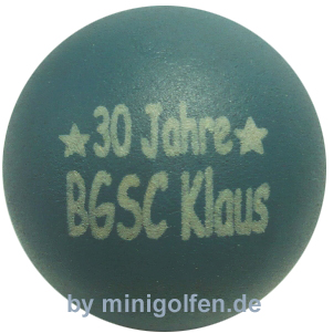 mg 30 Jahre BGC Klaus