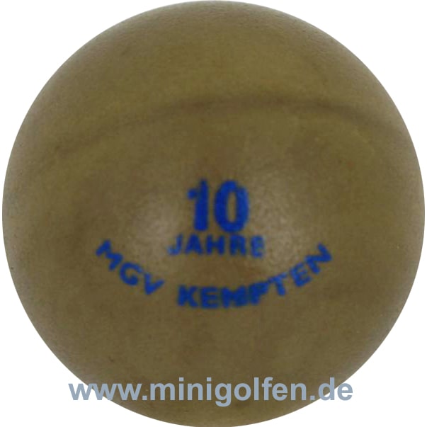 SV 10 Jahre MGV Kempten