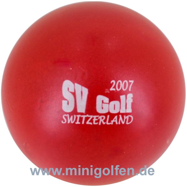 SV Golf 2007 Switzerland