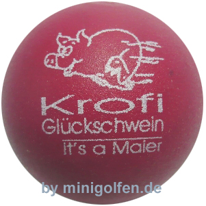 maier Krofi Glücksschwein