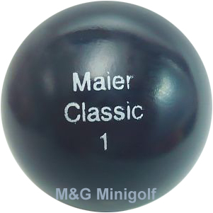 maier Classic 1 - Minigolfball für hohe Ansprüche