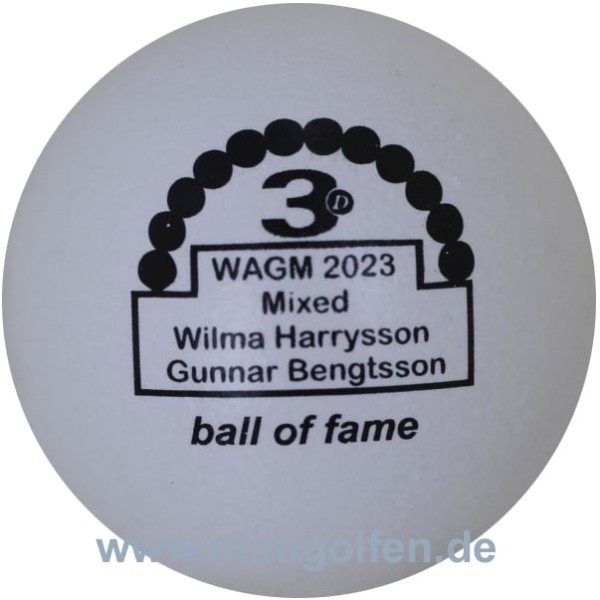 3D BoF WAGM 2023 Mixed Wilma Harrysson Gunnar Bengtsson